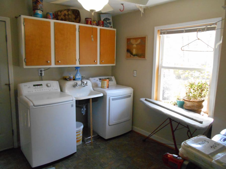 Shared laundry room