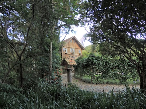 Waterfall/Rustic - Indaial (internet, A/C+ pool)