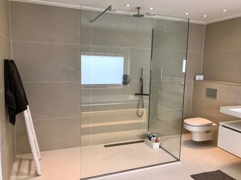 Bathroom and shower