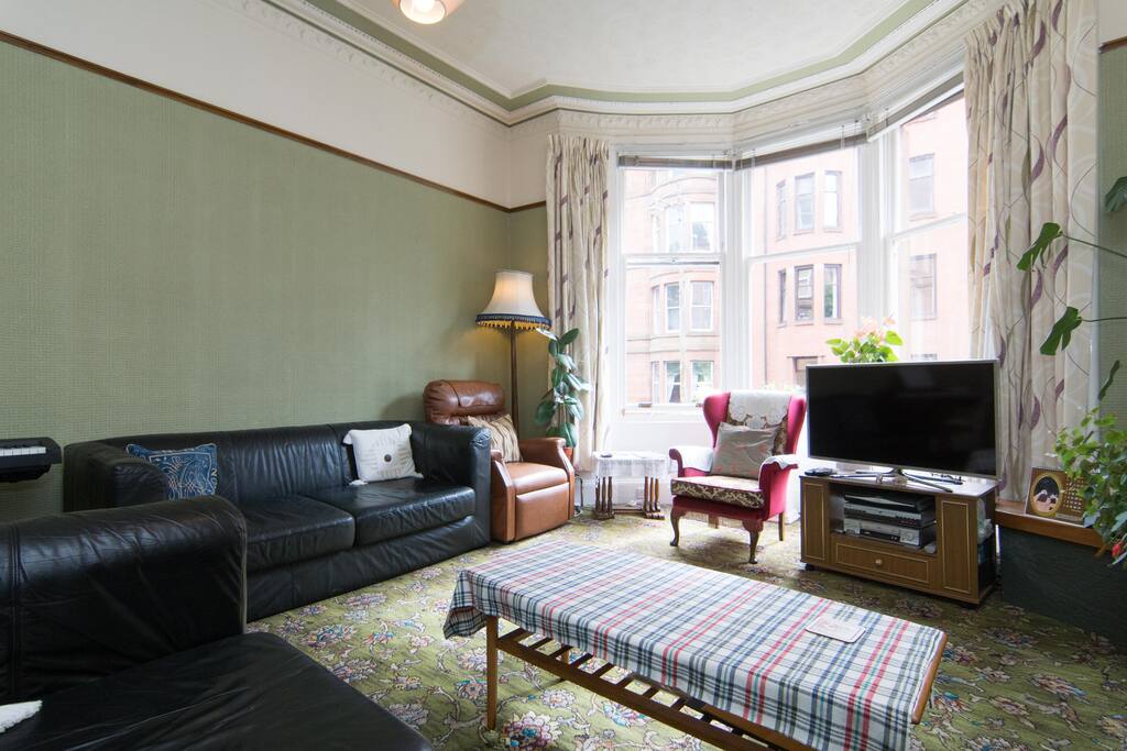 The shared living room