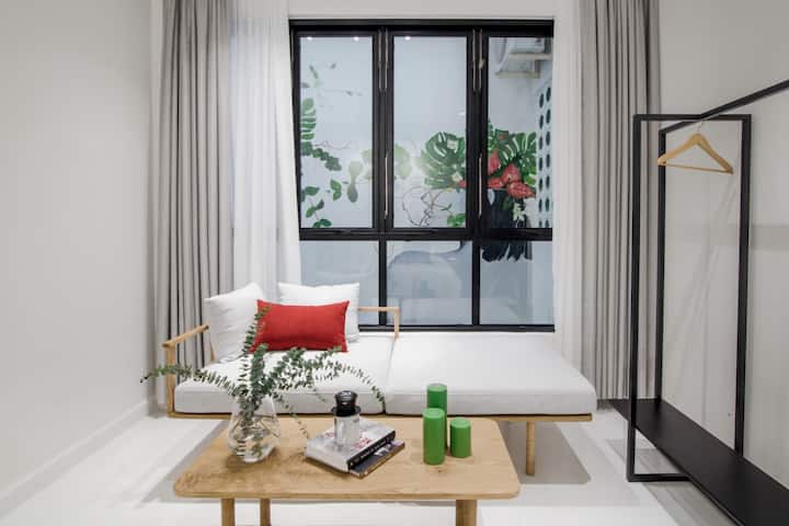 Botanist Lab cozy room in Tan Dinh by CIRCADIAN