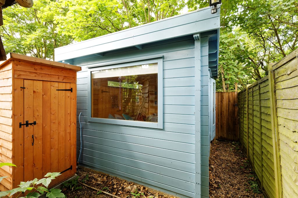 compost loo and cabin