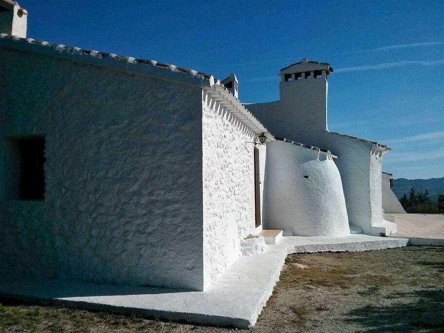 Cara Sur de la Almazara. Me encanta su arquitectura.
