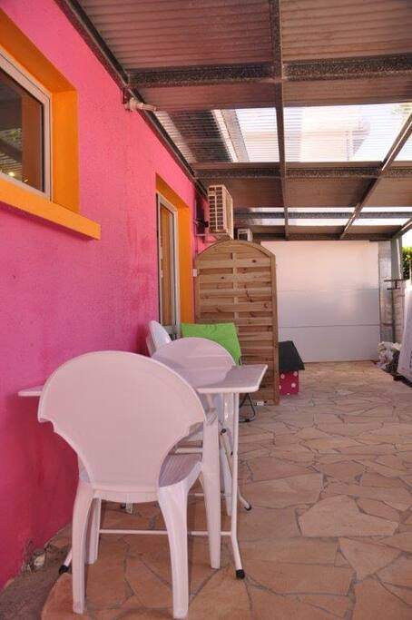 Espace extérieur au calme