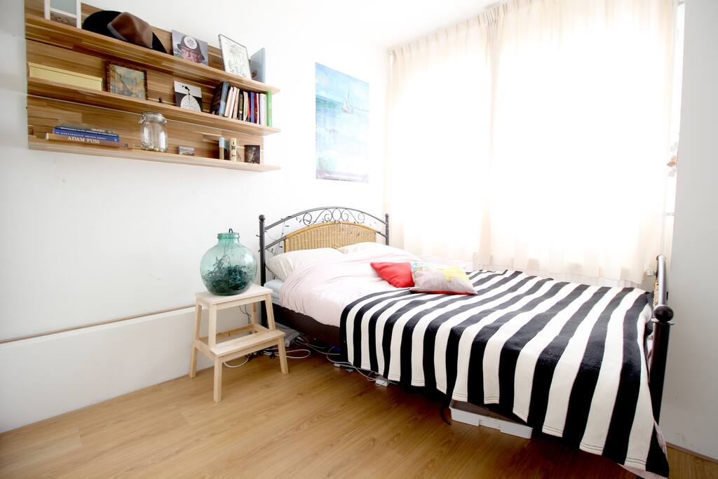 Get to rest in this comfortable bed