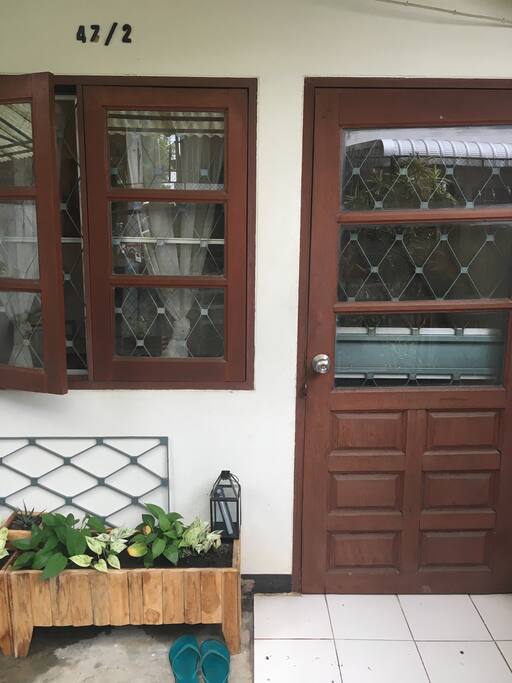 Windows and doors have their own locks.