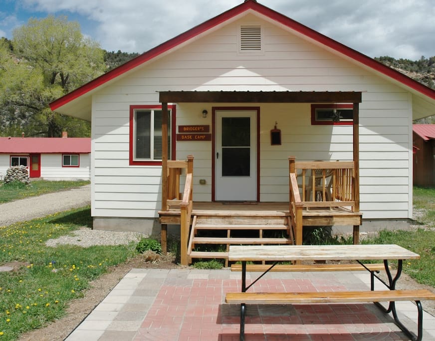 Front porch & patio