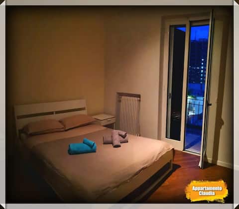 Full apartment with balcony & windows at each room