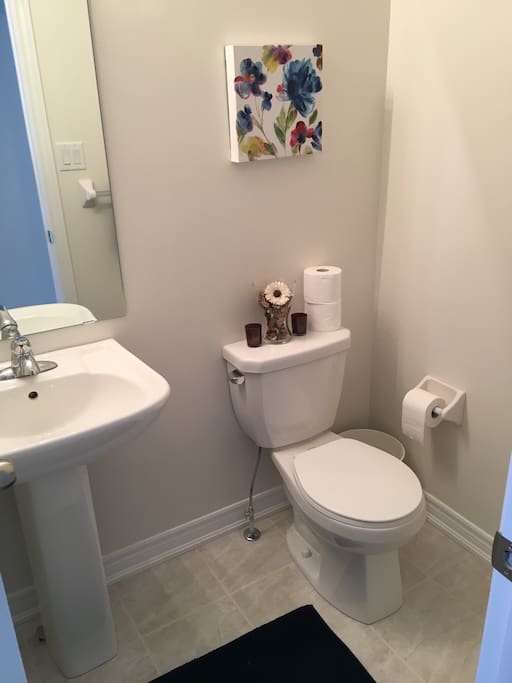 Main floor bathroom