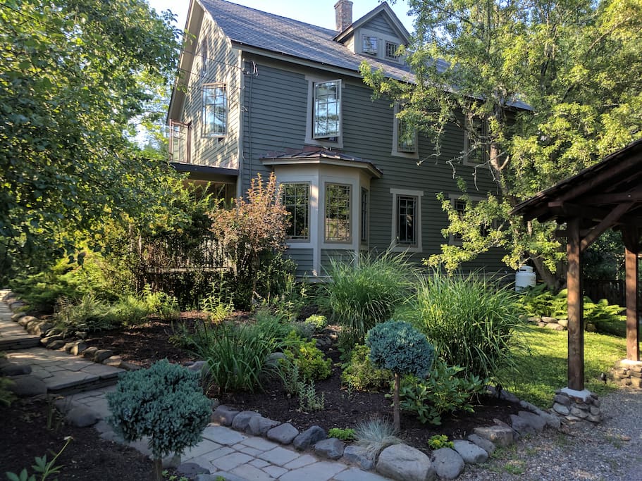 Side of house with carport