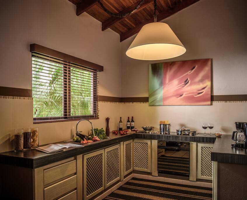 Equipped kitchen