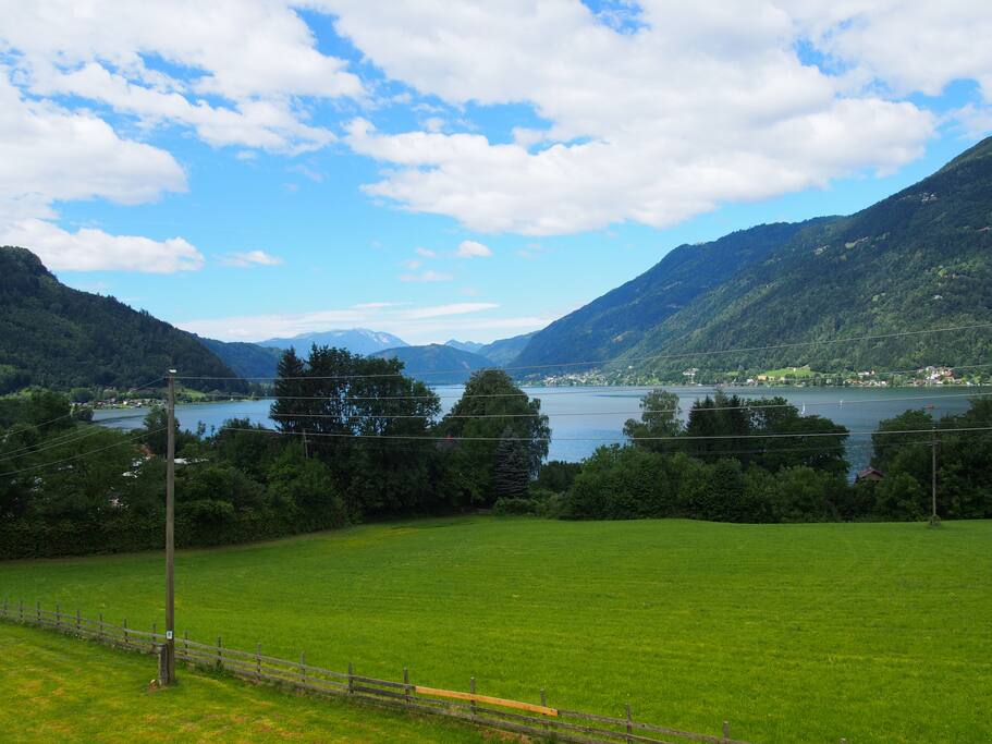 Blick von der Terrasse