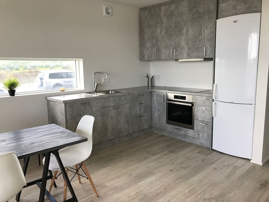 Kitchen and dining room
