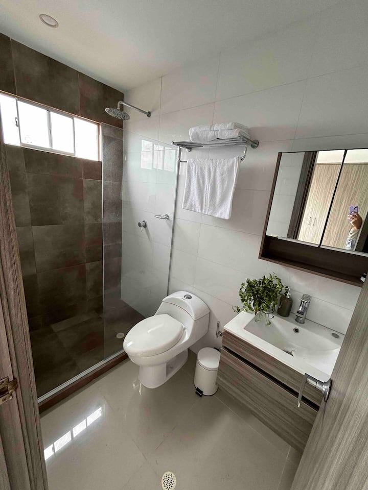 الحمام الرئيسي. 