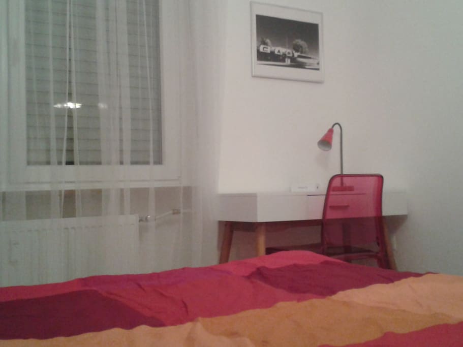 Desk available as well