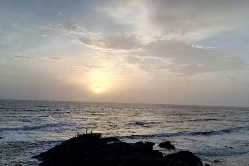 Sunset View at vagator beach