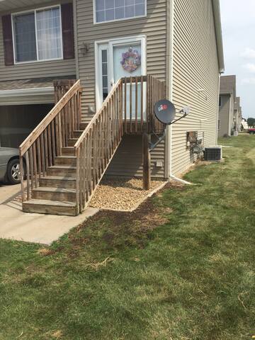 Quiet North Liberty Townhome