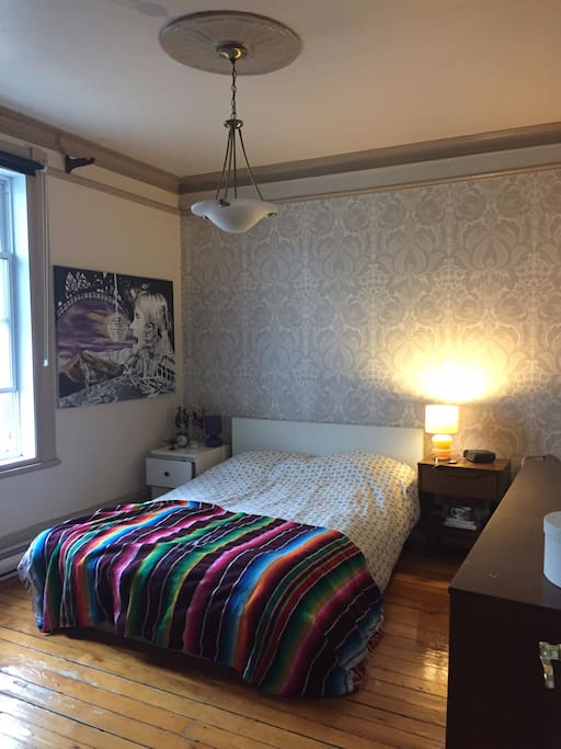 The bedroom