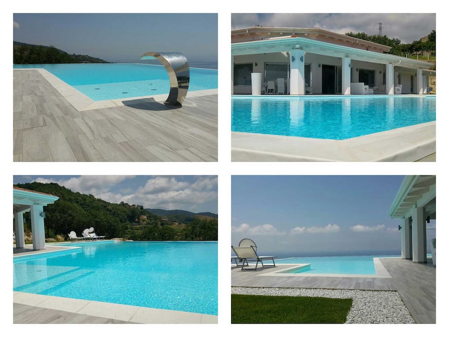 Vista della piscina