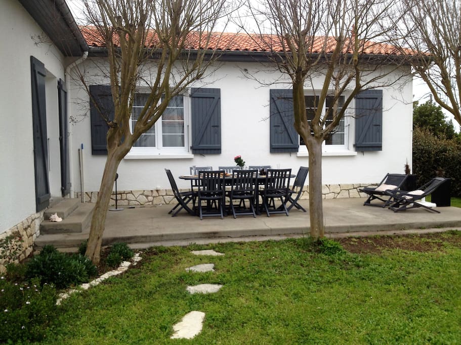Terrasse arrière