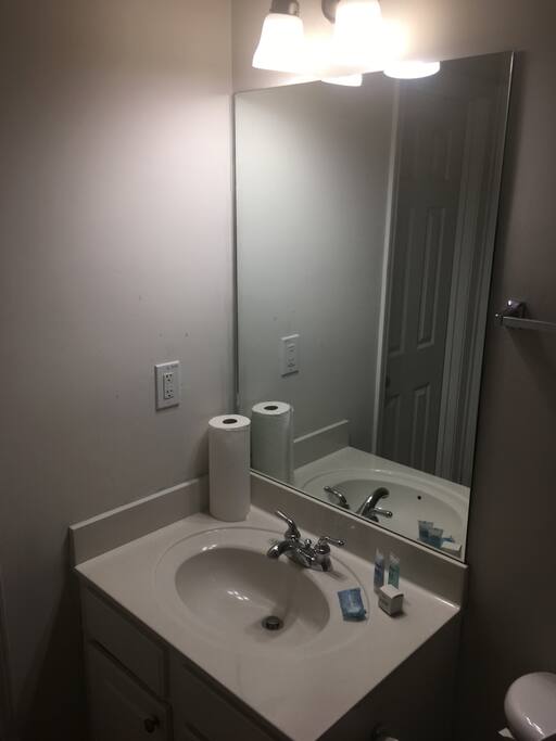 Private bathroom with walk-in shower