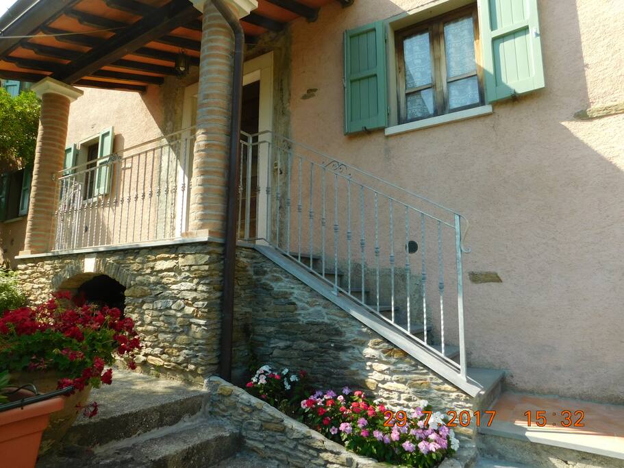 Facciata della casa