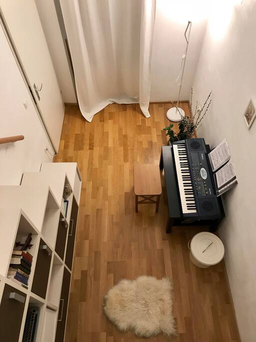 View from the bed