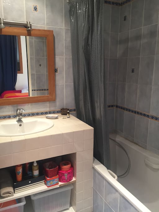 The bathroom