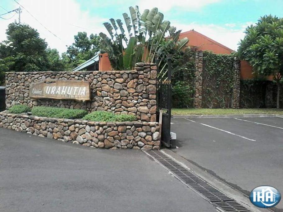 Entrée de la résidence