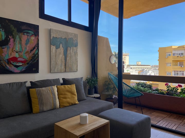 Apartamento Terraza & Luz En Pleno Centro - Torremolinos
