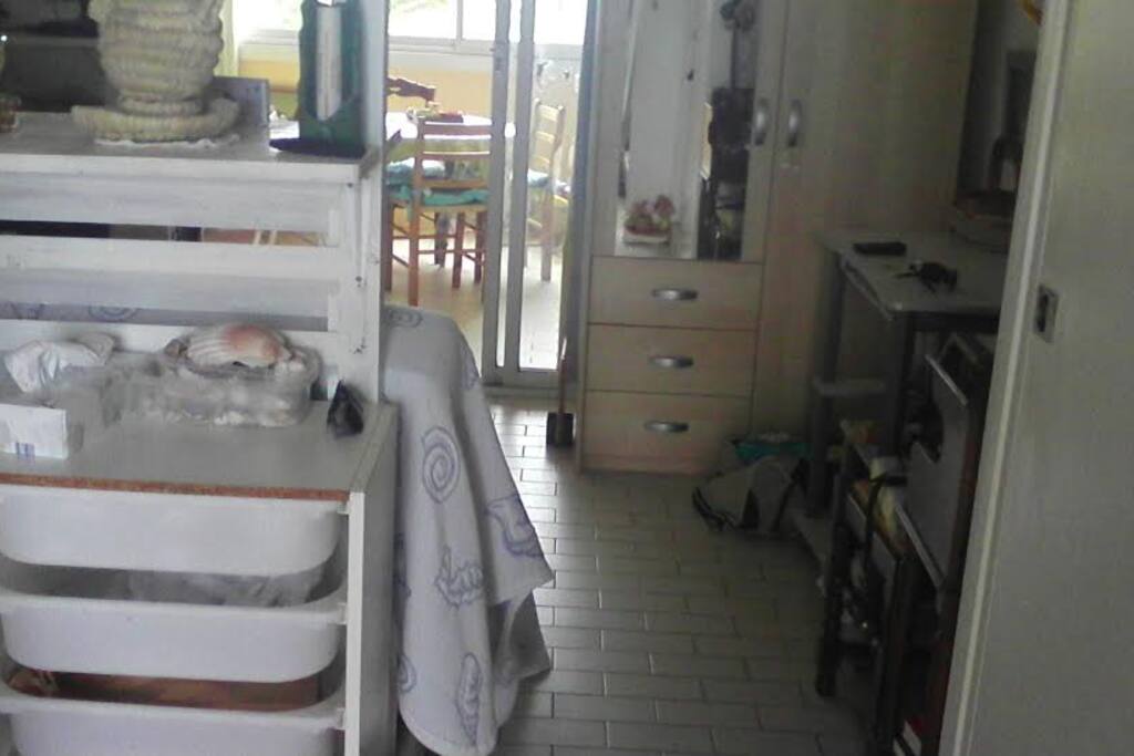 vue vers la salle a manger
