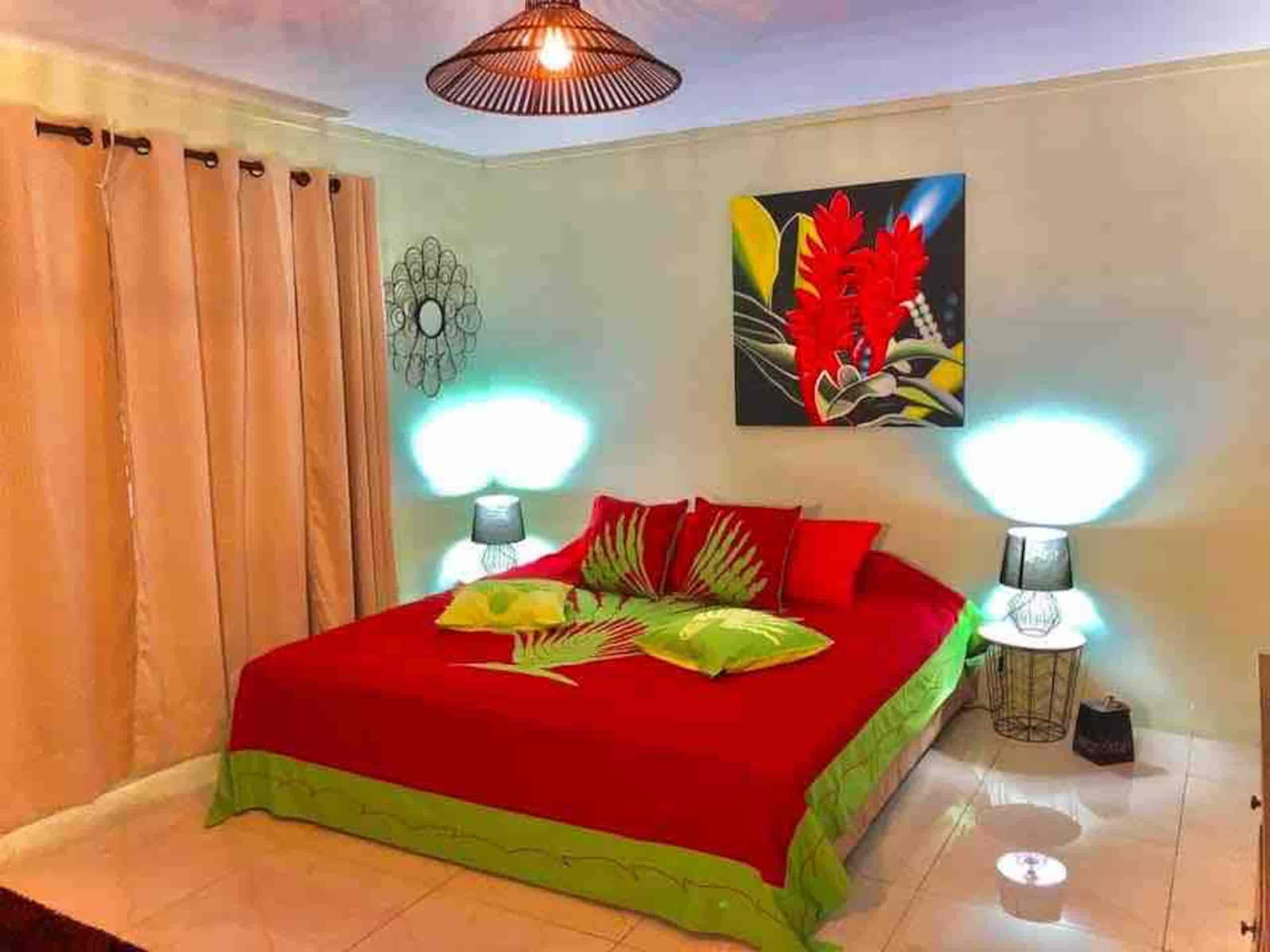 Espace chambre de la villa