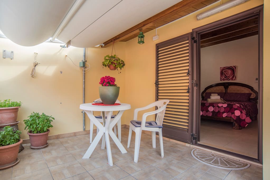 Balconcino vista monti