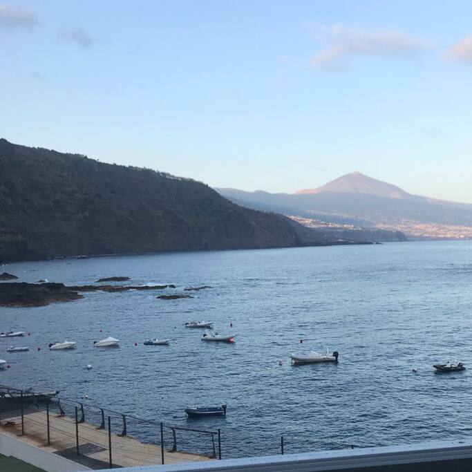 Great views from the terrace