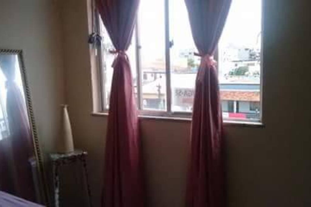 Vista do quarto.