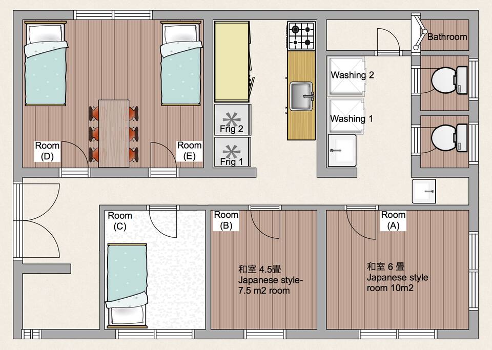 Floor map