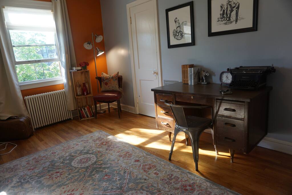 Desk to work at.