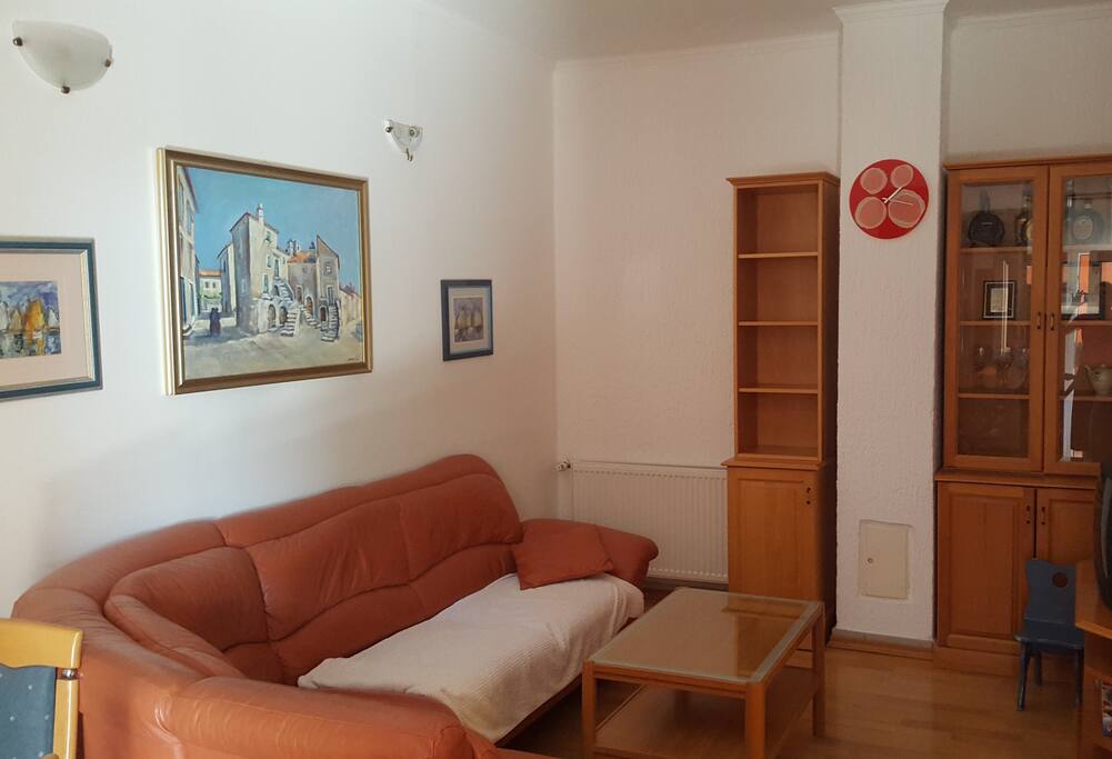 The living room
