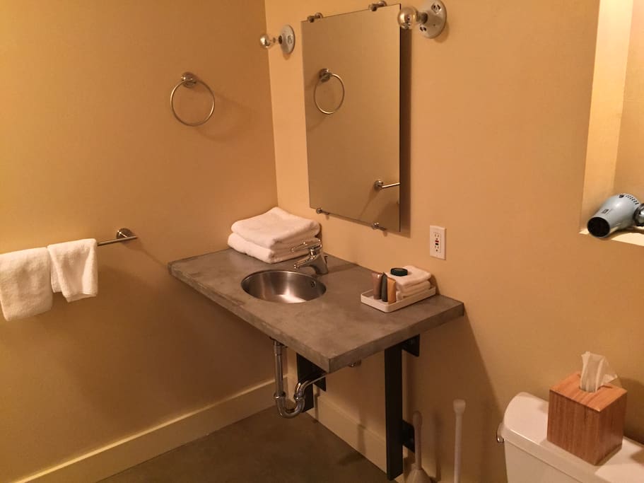 The restroom