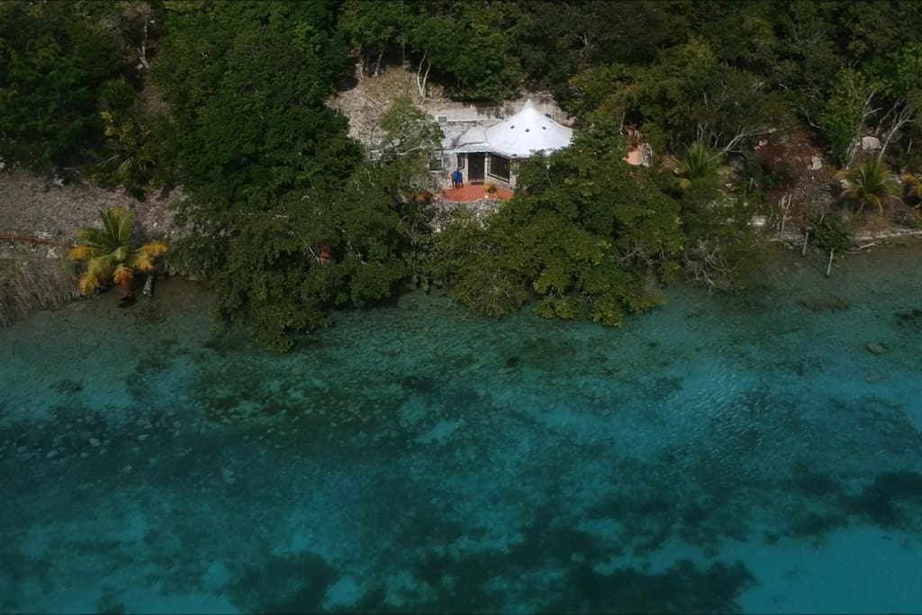 The private Cabana Villa
