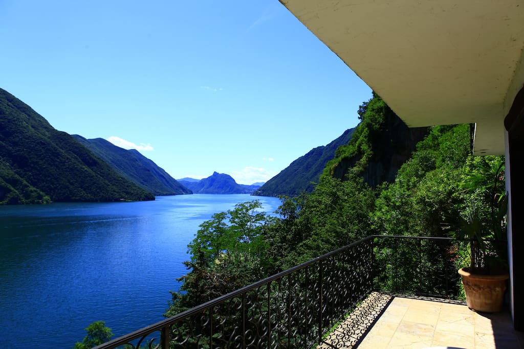 Blick vom Balkon / View from Balcony