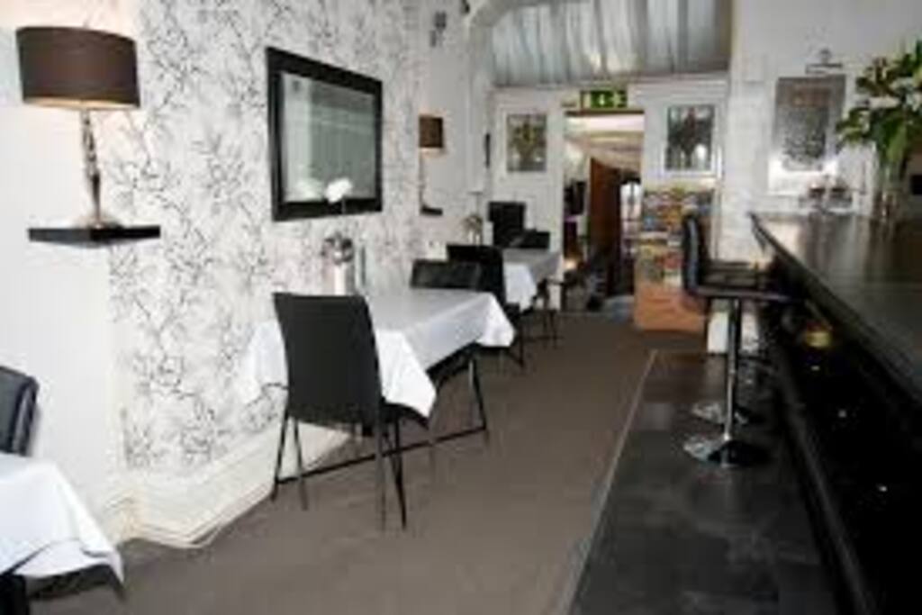 reception and bar