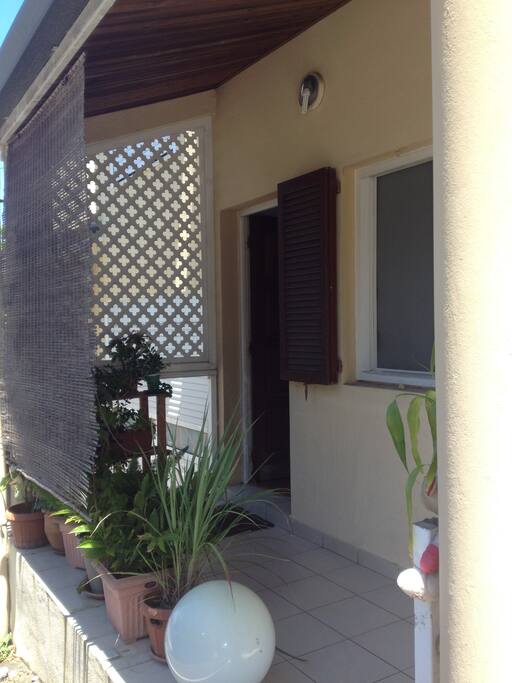 Entrée de la maison