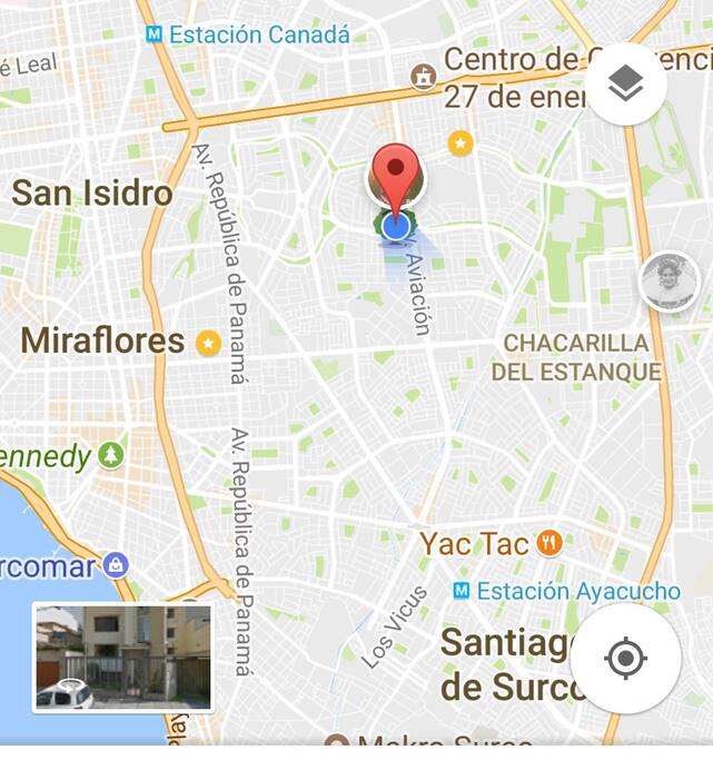 Ubicación céntrica y tranquila a la vez.