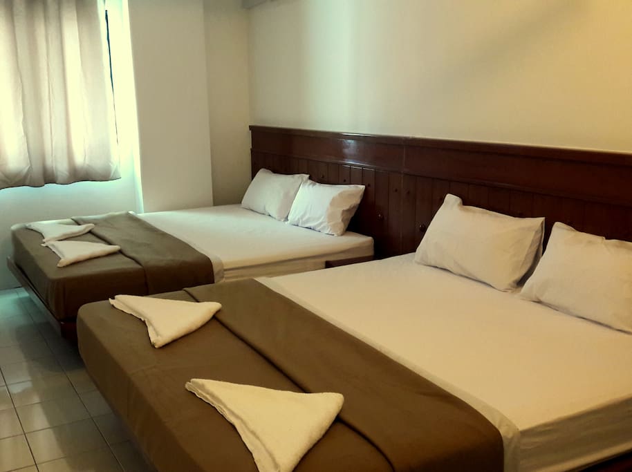 double double - large king size beds