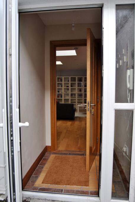 Private entrance