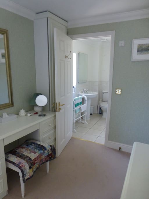 Bedroom with ensuite shower room