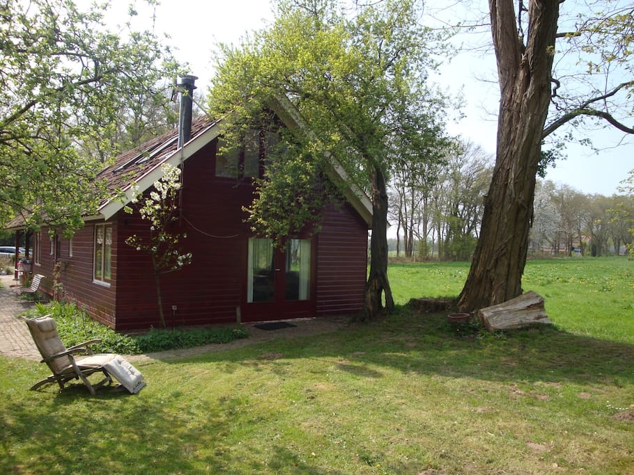 met vrij uitzicht over natuur