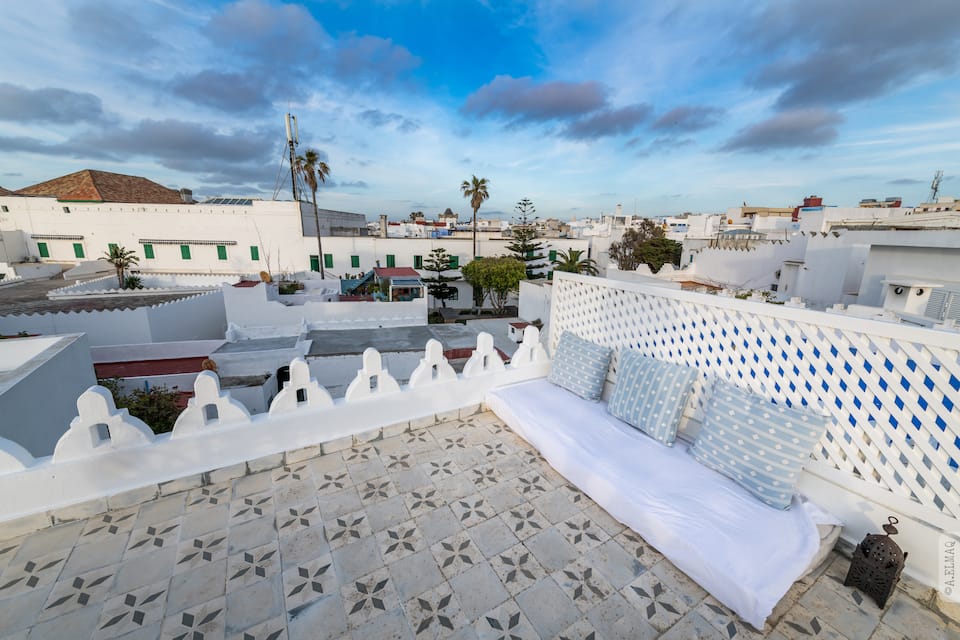 Dar el Maq, a riad on the Atlantic, Asilah, Tanger-Tetouan-Al Hoceima, Morocco, photo 3 of 10