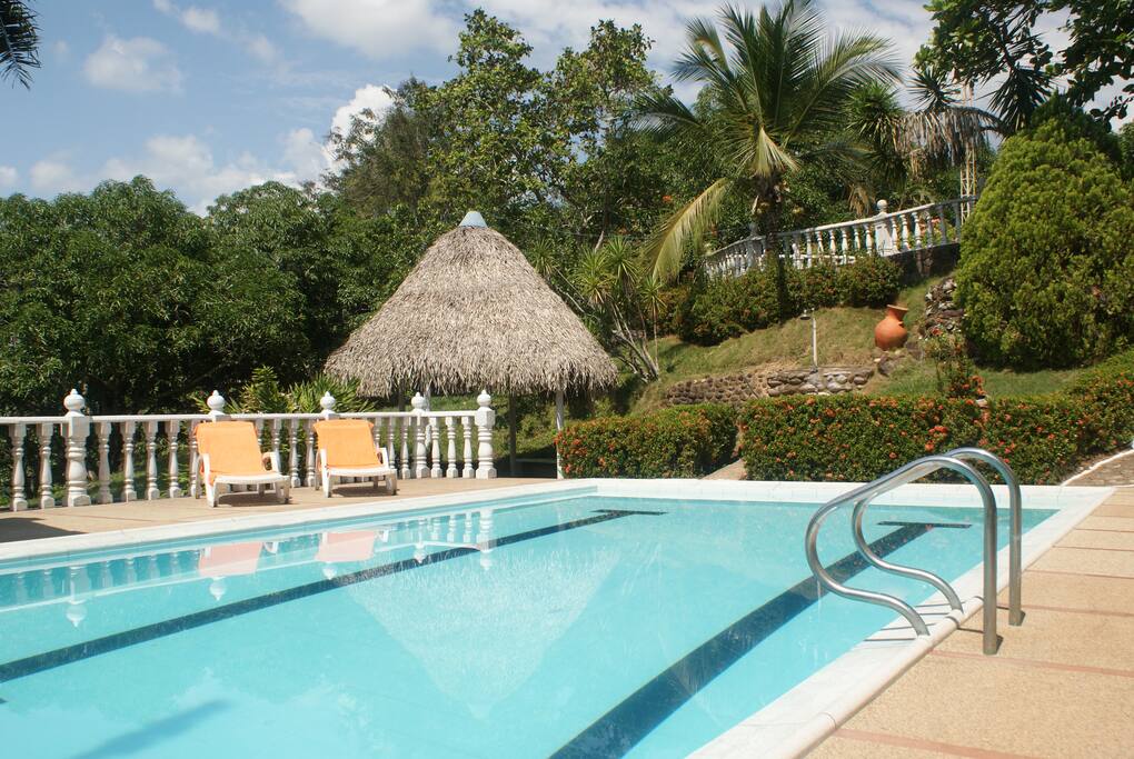 Pool, view from downstairs